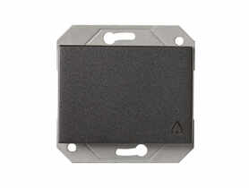 Włącznik dzwonkowy grafitowy VILMA