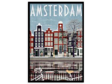 Zdjęcie: Plakat Framepic 50x70 cm Fp024 Amsterdam STYLER