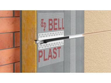 Zdjęcie: Listwa do boniowania PVC z siatką BP11 H1S L300 szary jasny BELLA PLAST