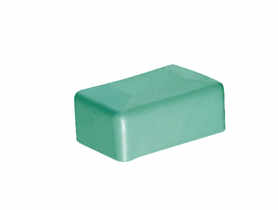 Kapturek ogrodzeniowy 60x40 mm zielony 6 szt. POLBRAM