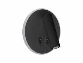 Oprawa dekoracyjna SMD Otello Led C 6W+3W kolor czarny STRUHM