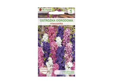 Zdjęcie: Ostróżka ogrodowa jednoroczna mieszanka nasiona tradycyjne 0.8 g W. LEGUTKO