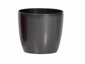 Doniczka Coubi 23 cm grafitowa PROSPERPLAST