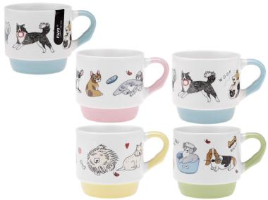Zdjęcie: Kubek Animals 300 ml z porcelany New Bone 91400 RAVI