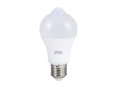 Zdjęcie: Lampa z diodami SMD Erste LED PIR E27 7 W NW barwa neutralna biała STRUHM