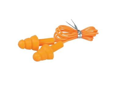 Zdjęcie: Wkładki przeciwhałasowe silikonowe ze sznurkiem SNR 27 dB 1 para DEDRA