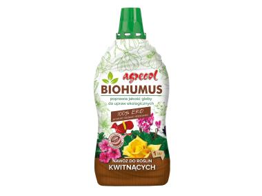 Zdjęcie: Nawóz do roślin kwitnących Biohumus 1 L AGRECOL