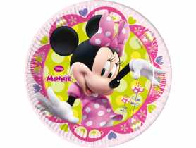 Talerze papierowe Minnie Bow-Tique 20 cm - 8 szt. DISNEY