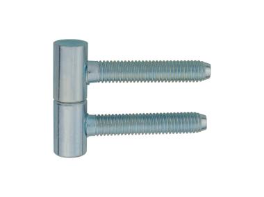 Zdjęcie: Zawias 12x50 mm ocynk biały, 2 sztuki METRO