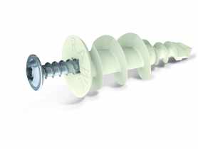 Łącznik nylonowy DRA01 samowiercący 16x36 mm z wkrętem 3,9x32 mm 40 szt. KOELNER