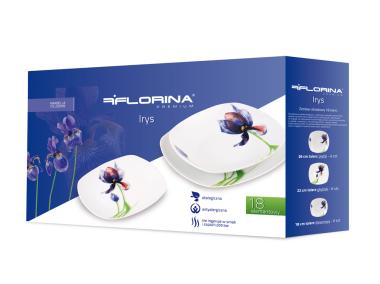Zdjęcie: Komplet talerzy Iris 18-elemntowy BOTTI
