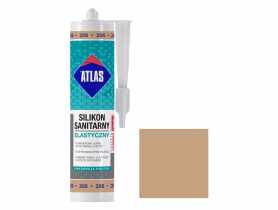 Silikon sanitarny elastyczny 206 cappuccio 280 ml ATLAS