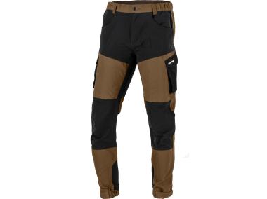 Zdjęcie: Spodnie z elementami Stretch brązowo-czarne "L", CE, LAHTI PRO