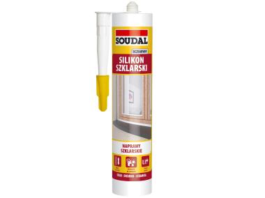 Zdjęcie: Silikon szklarski 280 ml bezbarwny SOUDAL