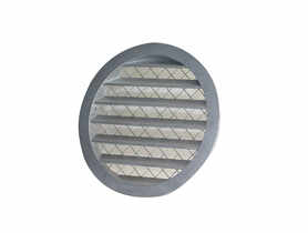 Kratka metalowa z siatką 315 mm szara VENTS