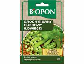 Groch siewny cukrowy Iłówiecki 40 g BIOPON