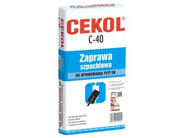 Zdjęcie: Zaprawa szpachlowa do spoinowania płyt G-K 5 kg CEKOL