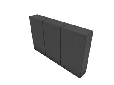 Zdjęcie: Obrzeże Treo 8x30x50 cm grafitowy POLBRUK