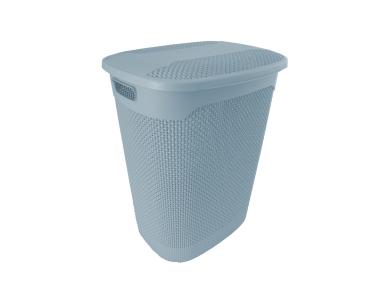 Zdjęcie: Kosz na pranie thore 60 L niebieski KEEEPER