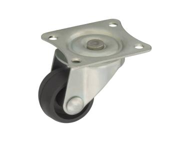 Zdjęcie: Zestaw z kołem 25 mm, 12 kg płyta obrotowa METRO