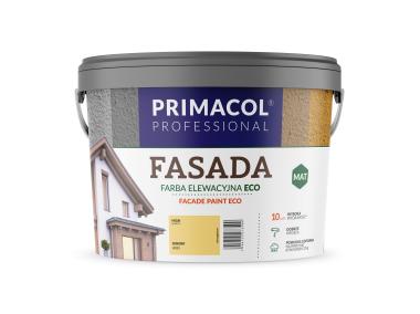 Zdjęcie: Farba fasadowa Eco kolor miodowy 9 L PRIMACOL