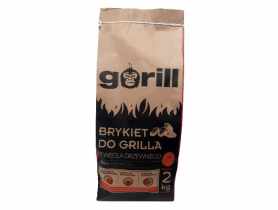 Brykiet do grilla z węgla drzewnego Gorill 2 kg TRANS-PAL