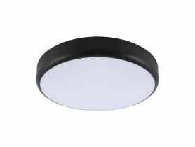 Plafoniera hermetyczna z czujnikiem ruchu Goliat LED C MVS 15/20/25 W CCT czarny STRUHM