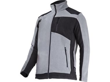 Zdjęcie: Bluza polarowa ze wzmocnieniami szaro-czarna, 2XL, CE, LAHTI PRO