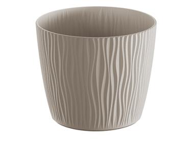Zdjęcie: Doniczka Sandy mocca 11 cm PROSPERPLAST