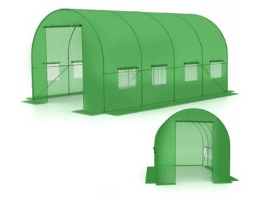 Zdjęcie: Tunel ogrodowy foliowy szklarnia 250x400x200 cm EUROHIT