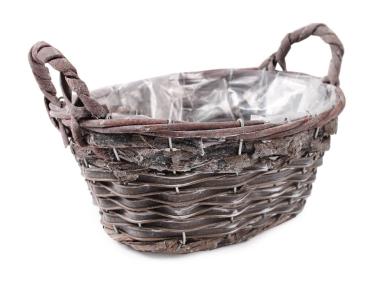 Zdjęcie: Koszyk z uchwytami i folią 31x23x12/18 cm TIN TOURS