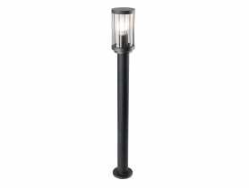Lampa zewnętrzna Fiord stojąca 80 cm E27 czarna POLUX