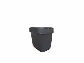 Kosz uchylny do segregacji 15 L Domino grafit JOTTA
