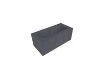 System donicowy Tigela 80x40x33 cm grafitowy POLBRUK