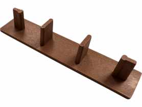 Zaślepka Z-92H20 drewno naturalne 5 sztuk SEQO