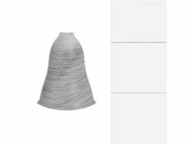 Narożnik zewnętrzny do listwy LM55 1 szt. biały mat ARBITON