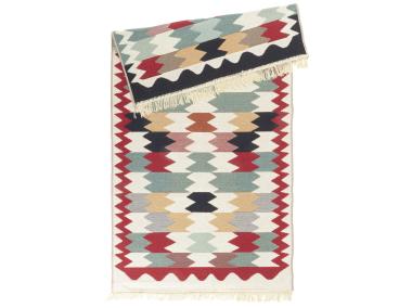 Zdjęcie: Dywan Kilim Gold 60x120 cm geometria MULTI-DECOR