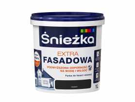Farba Extra Fasadowa Czarny 1L N ŚNIEŻKA