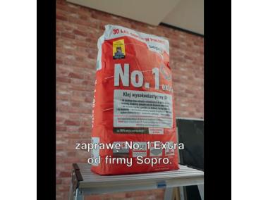 Zdjęcie: Zaprawa klejowa odkształcalna S1 NO.1 400 Extra 22,5 kg SOPRO