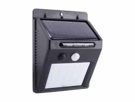 Lampa solarna Led Demo Pir 2 W CW czarny STRUHM