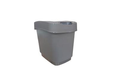 Zdjęcie: Kosz uchylny do segregacji 15 L Domino szary JOTTA