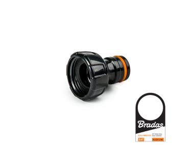 Zdjęcie: Przyłącze na kran 1" Power Jet Black Line BRADAS