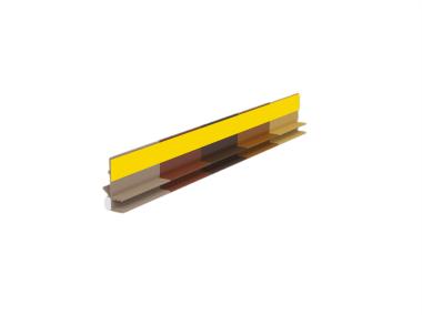 Zdjęcie: Listwa PVC BP12 Mini U L300 6/3 winchester, tynkarska z uszczelką BELLA PLAST