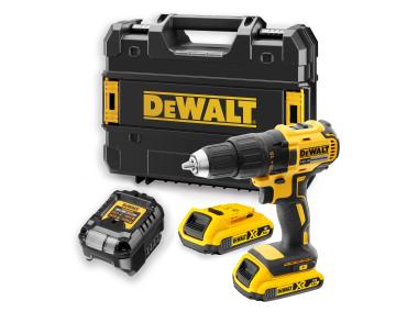 Zdjęcie: Wiertarko-wkrętarka 18 V, 2 x 2,0 Ah DEWALT
