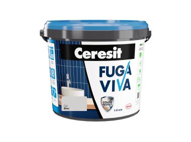 Zdjęcie: Fuga Viva elastyczna cementowa 1-8 mm silver 4 kg CERESIT