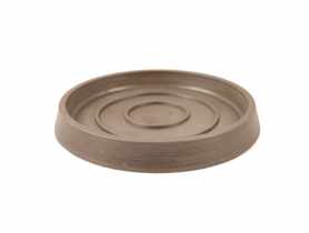 Podstawka pod doniczkę 11,2x11,2x1,4 cm taupe TIN TOURS