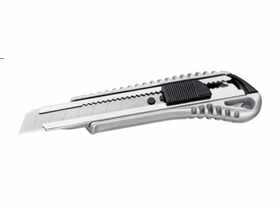 Nóż łamany 18 mm, odlew aluminiowa metalowa prowadnica CIRET
