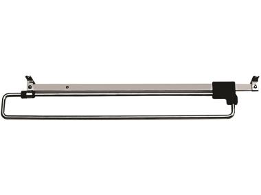 Zdjęcie: Wieszak wysuwany metalowy niklowany 410x690 mm HSI