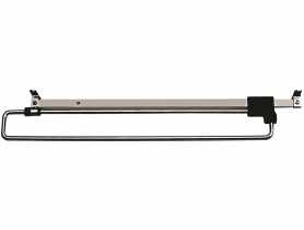 Wieszak wysuwany metalowy niklowany 410x690 mm HSI