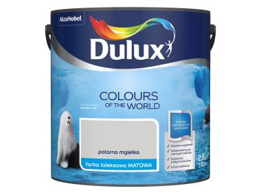 Zdjęcie: Farba do wnętrz Kolory Świata 2,5 L polarna mgiełka DULUX